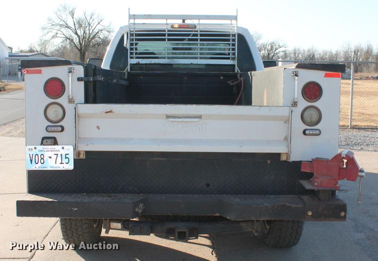 image for item DB5067 2009 Ford F250 Super Duty XL SuperCab utility bed pickup truck