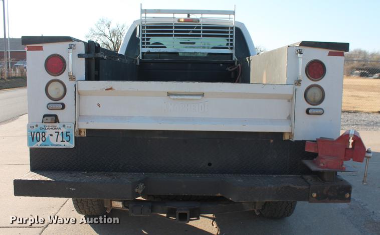 image for item DB5067 2009 Ford F250 Super Duty XL SuperCab utility bed pickup truck