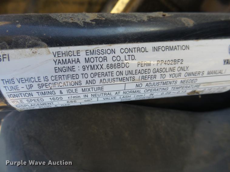 image for item DB5905 Yamaha Rhino utility vehicle