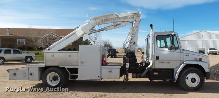 image for item DB6228 1997 Freightliner FL80 crane truck