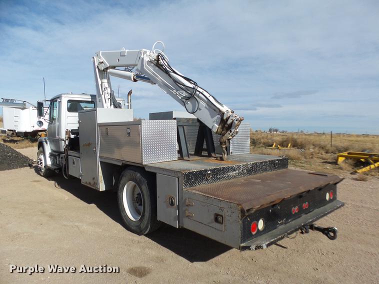 image for item DB6228 1997 Freightliner FL80 crane truck