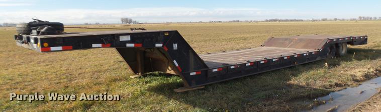 image for item DB6230 1989 Trail King TK60HTXL462 double drop deck equipment trailer