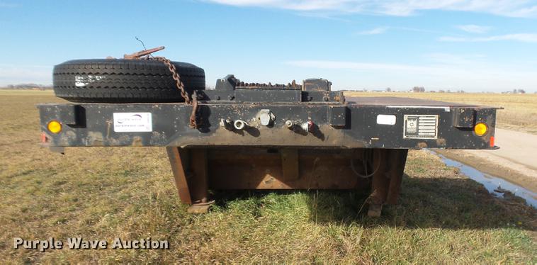 image for item DB6230 1989 Trail King TK60HTXL462 double drop deck equipment trailer