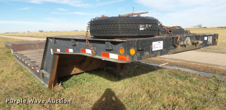 image for item DB6230 1989 Trail King TK60HTXL462 double drop deck equipment trailer