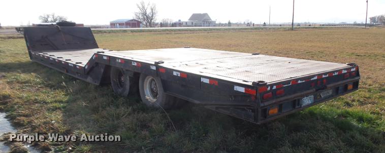 image for item DB6230 1989 Trail King TK60HTXL462 double drop deck equipment trailer