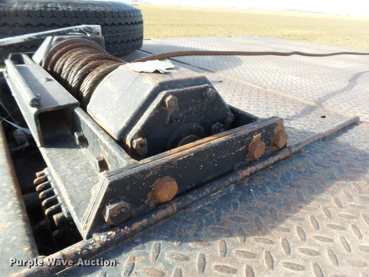 image for item DB6230 1989 Trail King TK60HTXL462 double drop deck equipment trailer