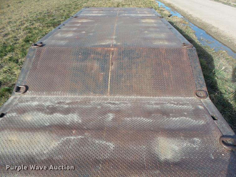 image for item DB6230 1989 Trail King TK60HTXL462 double drop deck equipment trailer