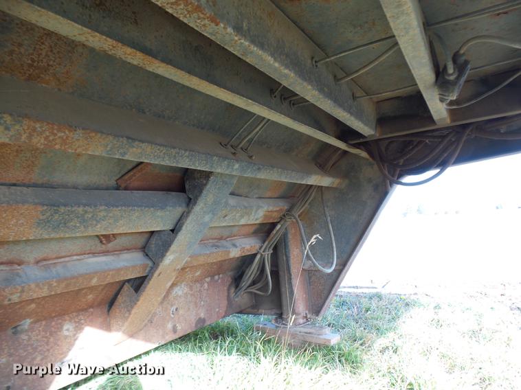 image for item DB6230 1989 Trail King TK60HTXL462 double drop deck equipment trailer