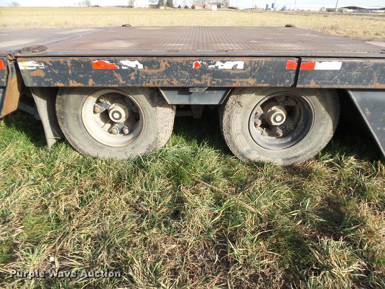 image for item DB6230 1989 Trail King TK60HTXL462 double drop deck equipment trailer