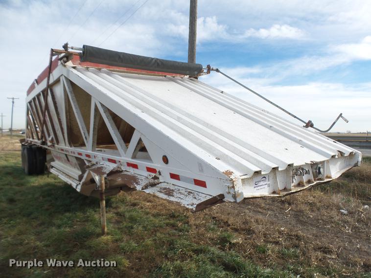 image for item DB6231 1990 Ranch LW20023 bottom dump trailer