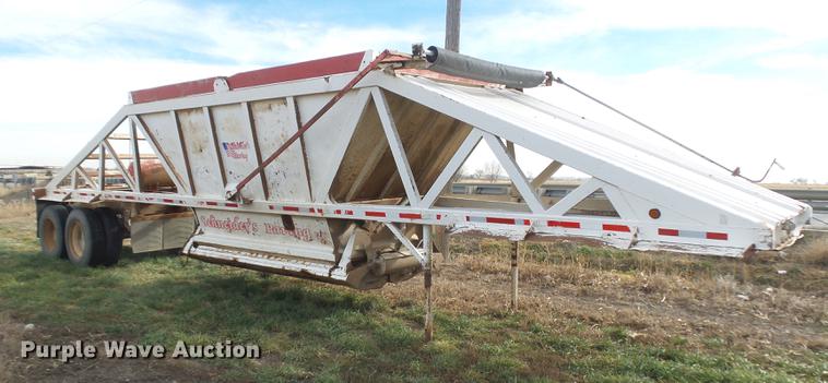 image for item DB6231 1990 Ranch LW20023 bottom dump trailer