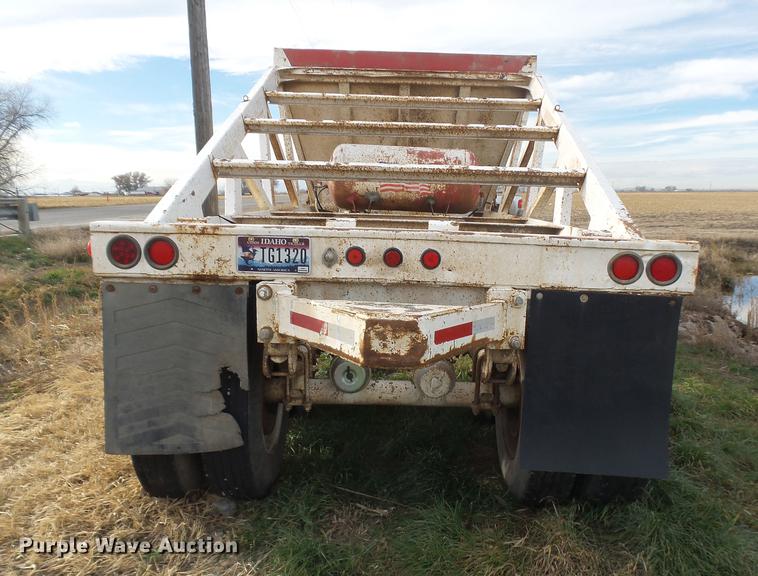 image for item DB6231 1990 Ranch LW20023 bottom dump trailer