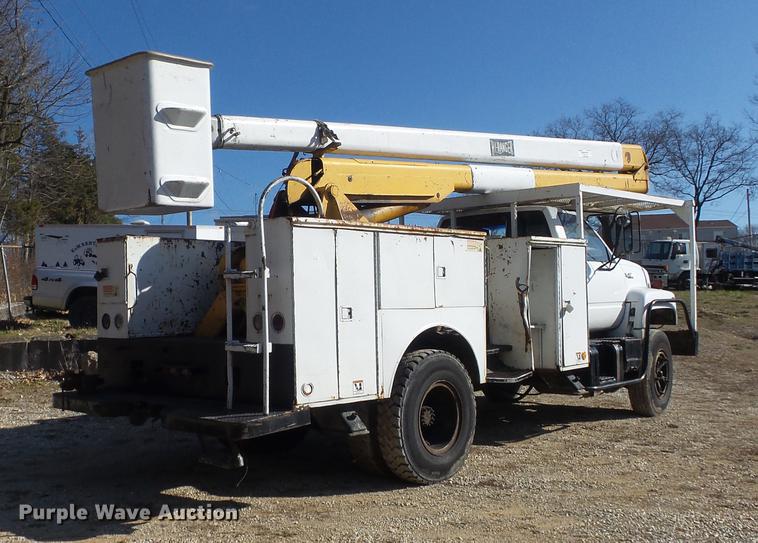 image for item DB6254 1991 GMC TopKick bucket truck