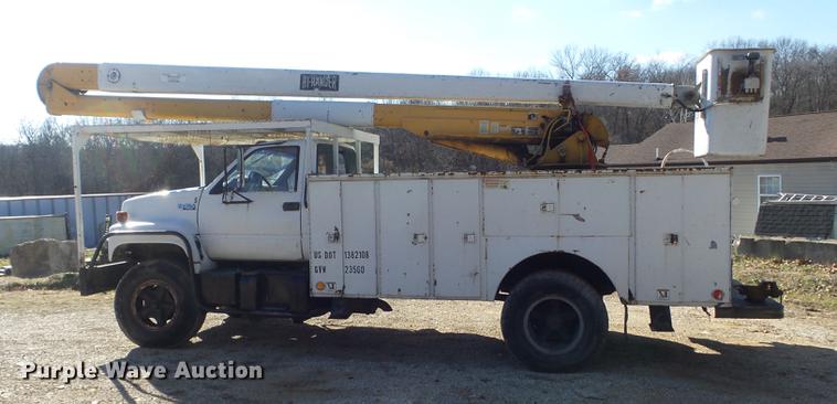 image for item DB6254 1991 GMC TopKick bucket truck