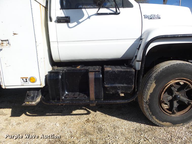 image for item DB6254 1991 GMC TopKick bucket truck