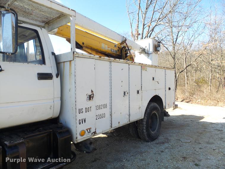 image for item DB6254 1991 GMC TopKick bucket truck