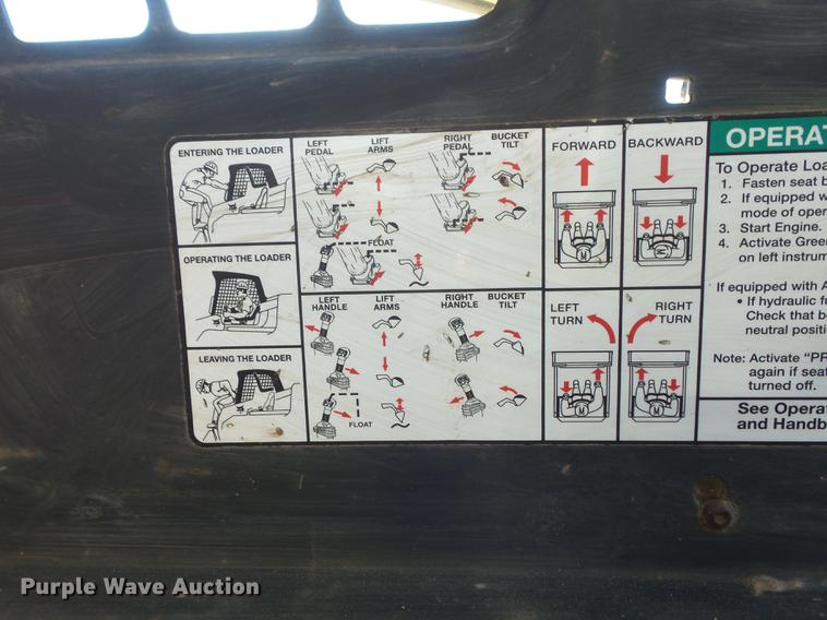 image for item DB6261 2008 Bobcat T190 skid steer