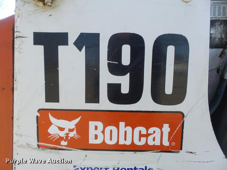 image for item DB6261 2008 Bobcat T190 skid steer