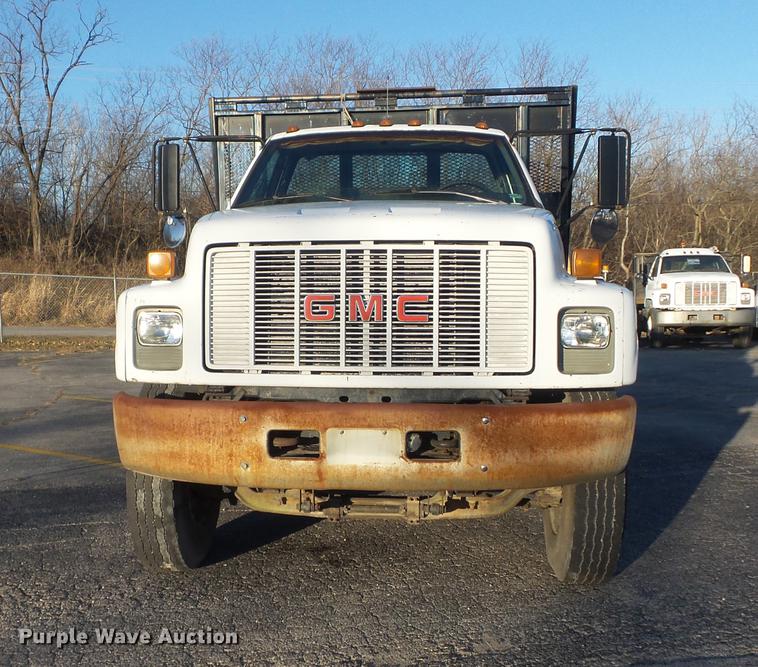 image for item DB6262 1994 GMC TopKick flatbed truck