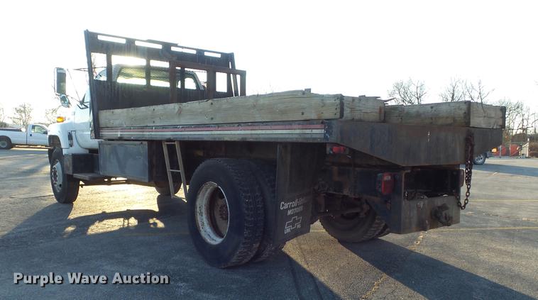 image for item DB6262 1994 GMC TopKick flatbed truck