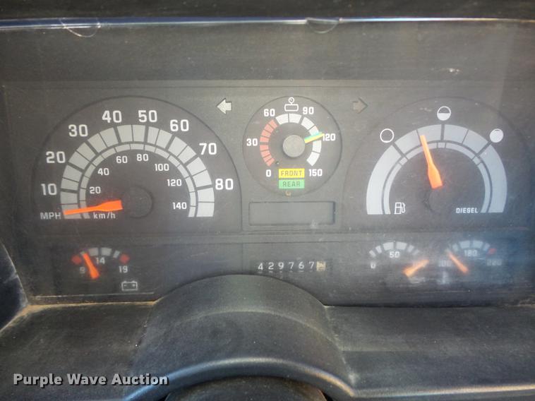 image for item DB6263 1992 GMC TopKick flatbed truck