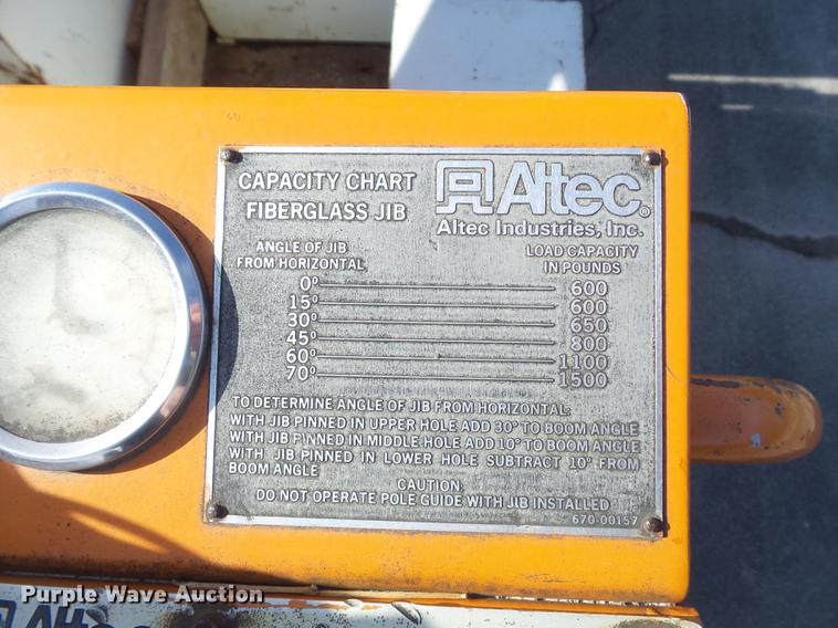 image for item DB6266 1991 International 4900 digger derrick truck