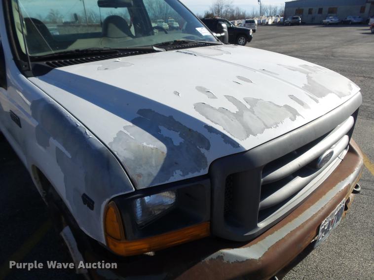 image for item DB6267 2000 Ford F350 Super Duty XL utility bed pickup truck