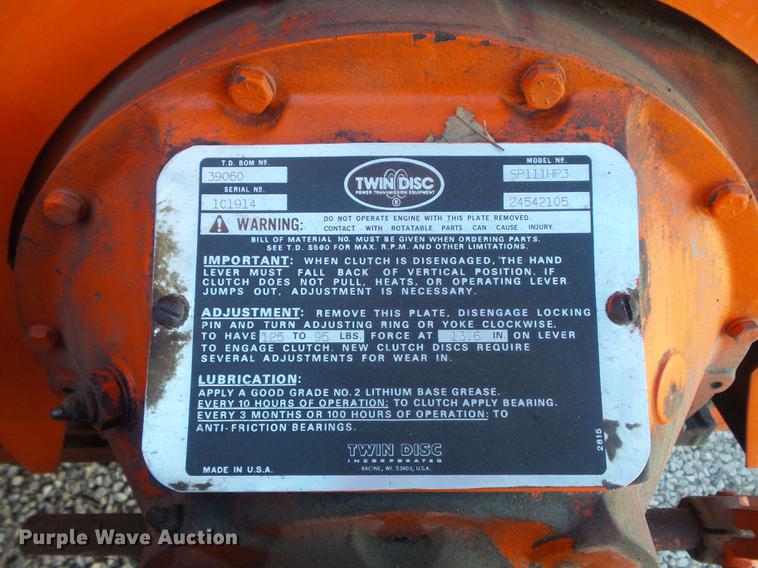 image for item DB6278 1993 Morbark 17 wood chipper