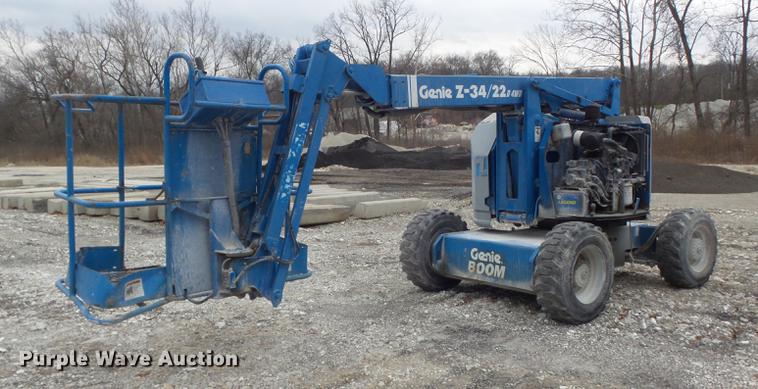 image for item DB6285 1997 Genie Z34/22 boom lift