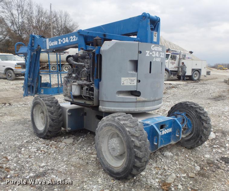 image for item DB6285 1997 Genie Z34/22 boom lift