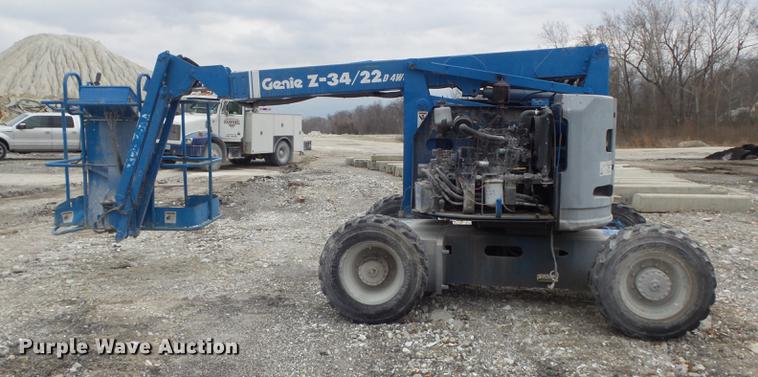 image for item DB6285 1997 Genie Z34/22 boom lift