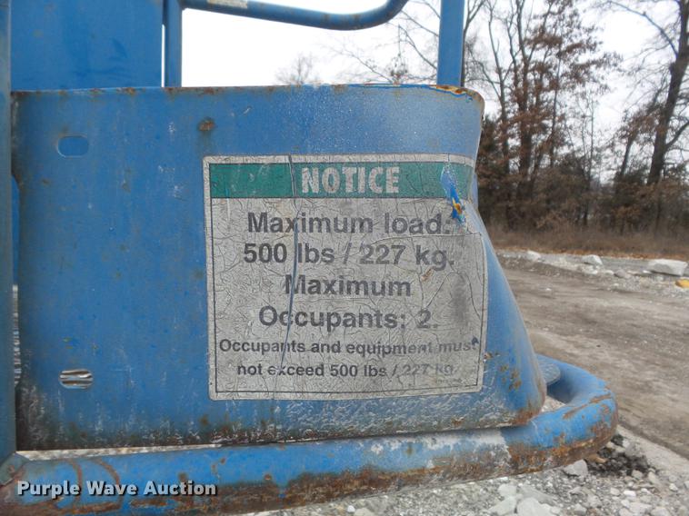 image for item DB6285 1997 Genie Z34/22 boom lift