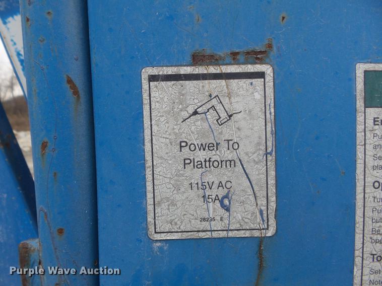 image for item DB6285 1997 Genie Z34/22 boom lift