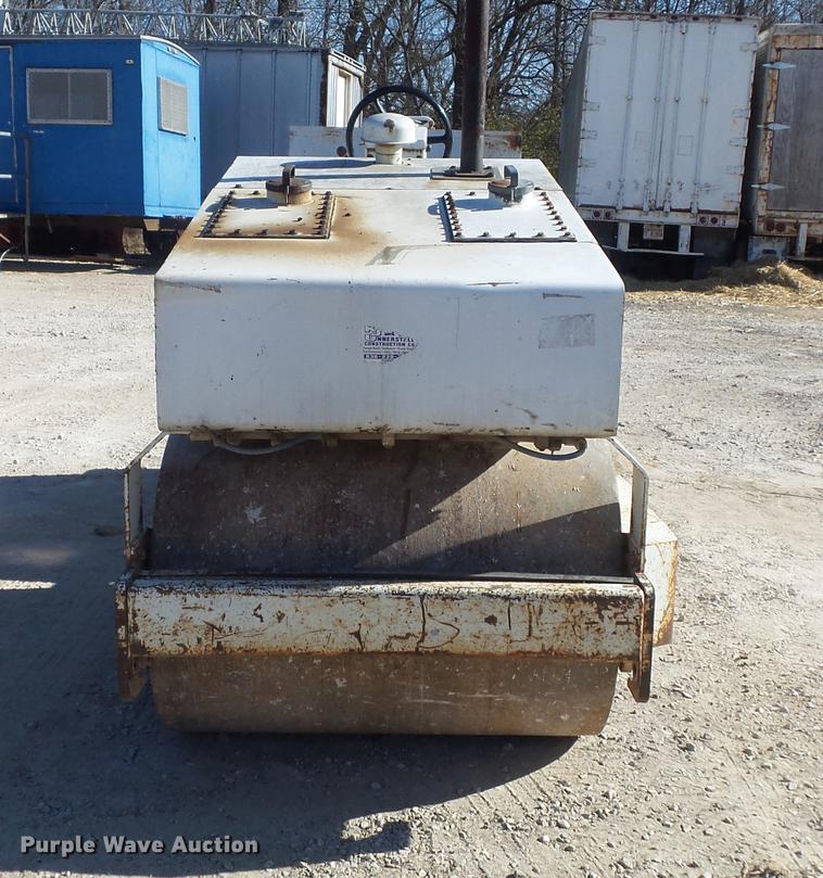 image for item DB6288 1979 Ingersoll Rand DA30 double drum vibratory roller