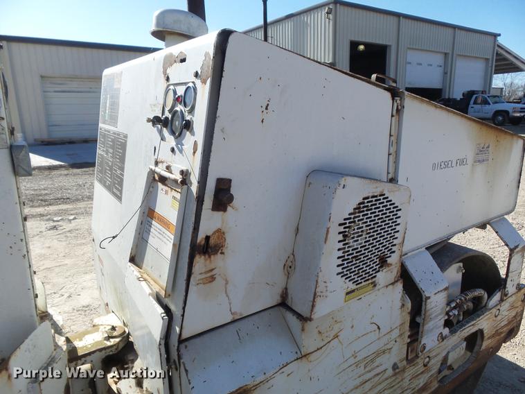 image for item DB6288 1979 Ingersoll Rand DA30 double drum vibratory roller