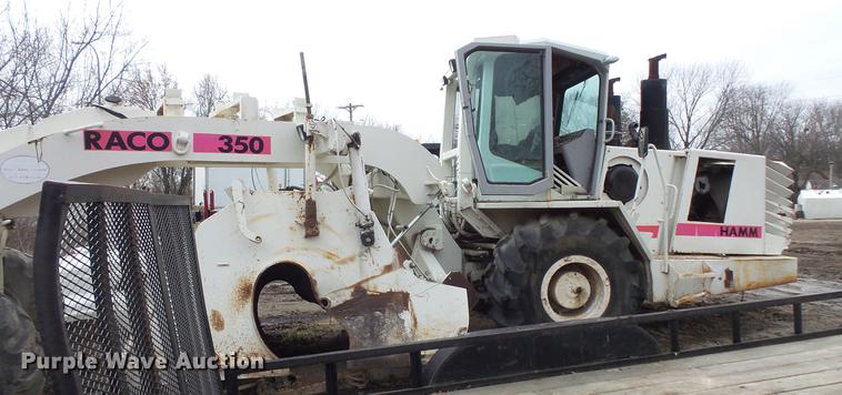 image for item DB8015 Hamm Raco 350 reclaimer
