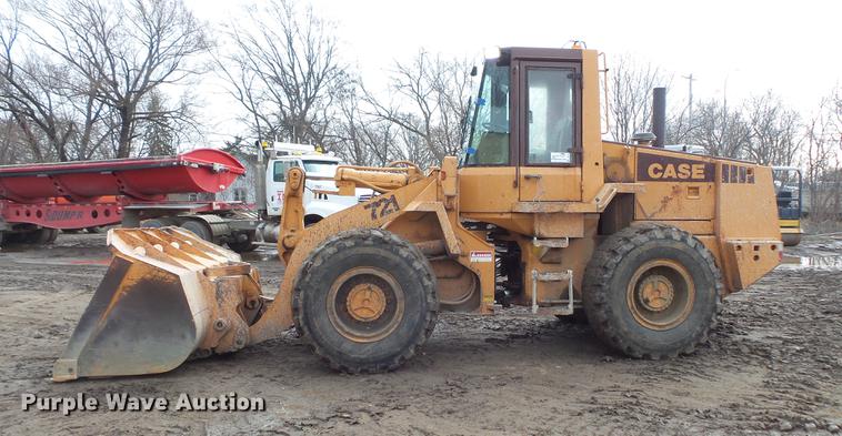 image for item DB8017 1989 Case 721 wheel loader