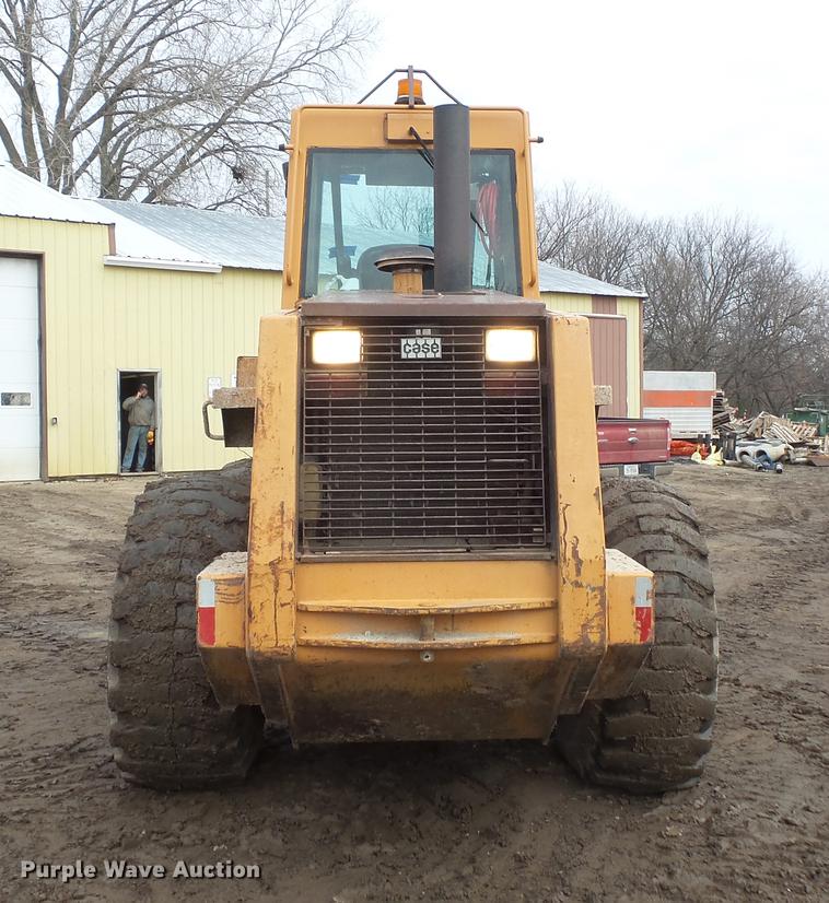 image for item DB8017 1989 Case 721 wheel loader