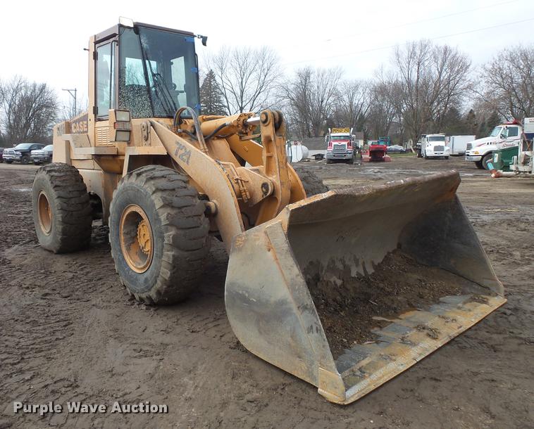 image for item DB8017 1989 Case 721 wheel loader
