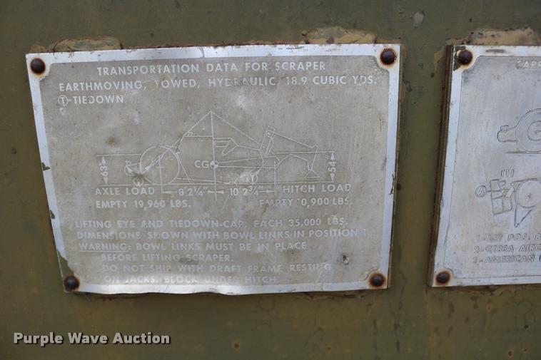 image for item DB9281 Clark 290M conventional scraper