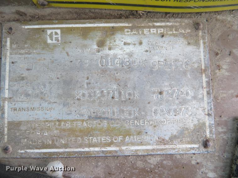 image for item DC0781 1987 Caterpillar D7H dozer