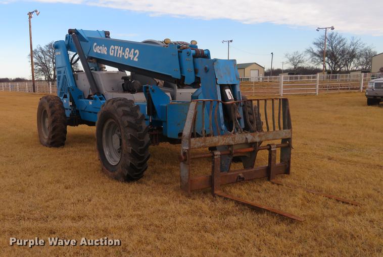 image for item DC0784 2008 Genie GTH-842 telehandler