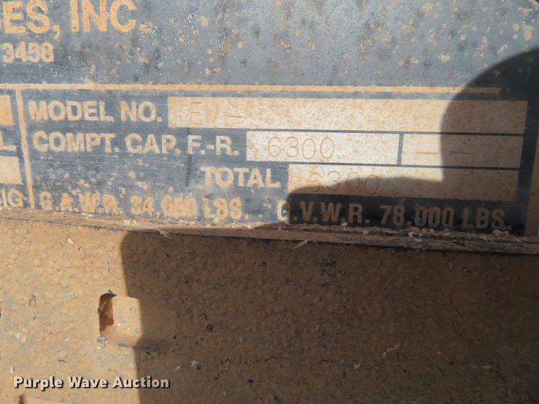 image for item DC0788 2004 VE Enterprises Eagle vacuum trailer