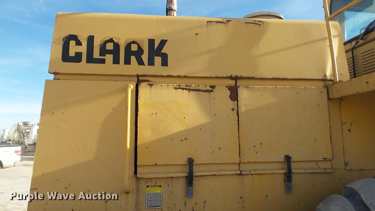 image for item DC1034 1985 Clark 125C wheel loader