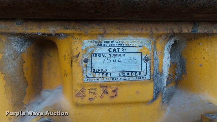 image for item DC1035 1967 Caterpillar 966B wheel loader