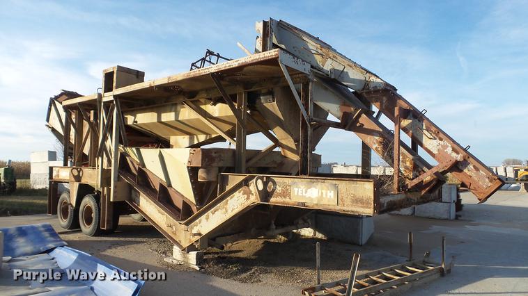 image for item DC1040 Telesmith wash plant