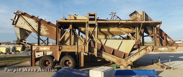 image for item DC1040 Telesmith wash plant