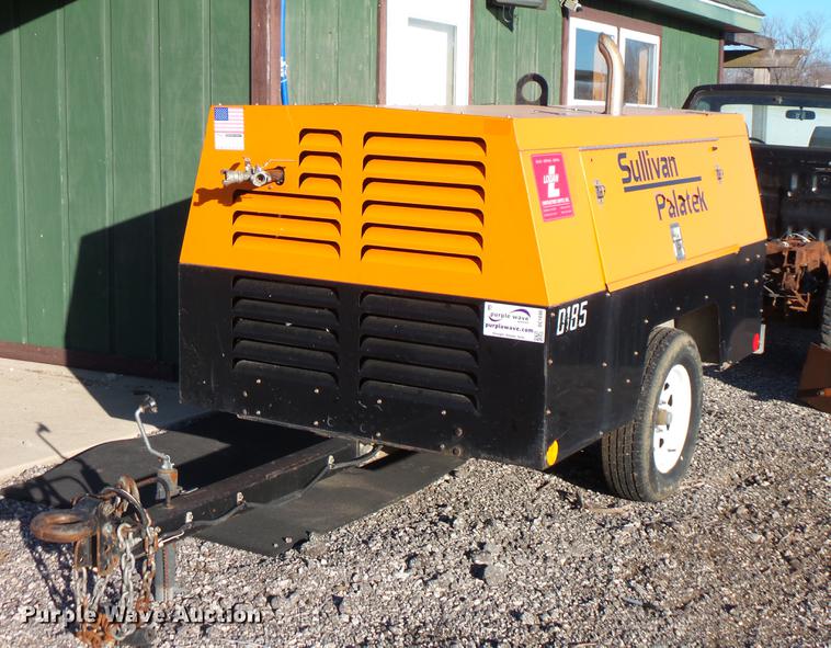 image for item DC1046 Sullivan Palatek DF185PJD air compressor