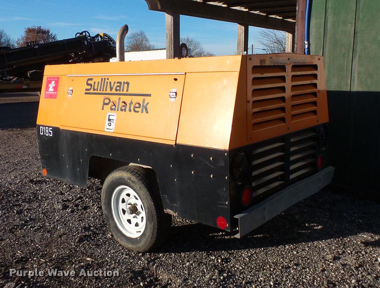 image for item DC1046 Sullivan Palatek DF185PJD air compressor