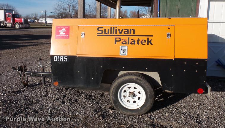 image for item DC1046 Sullivan Palatek DF185PJD air compressor